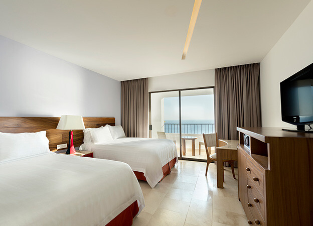 hotel con vista al mar