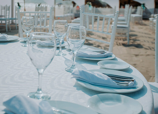 Eventos empresariales en la playa